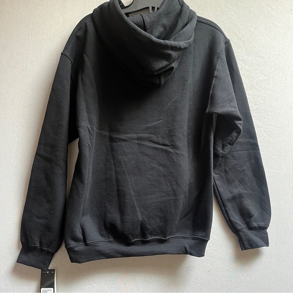 NWT Adidas Black Canada Soccer Drum Pullover Hoodie Sz S - Picture 2 of 7